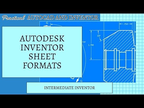 Autodesk Inventor - Sheet Formats