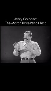 Comedian Jerry Colonna was not only the voice of the March Hare in Disney’s Alice in Wonderland, but also the live action model animators studied. This clip shows Colonna acting out a scene and how his expressive performance helped bring the March Hare to life on screen. | Disney History Channel