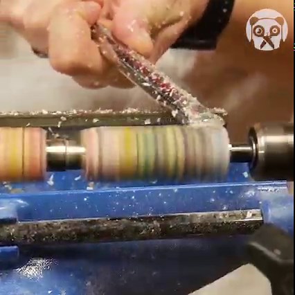 Woodturning pencils into a colored pen | Crafty Panda