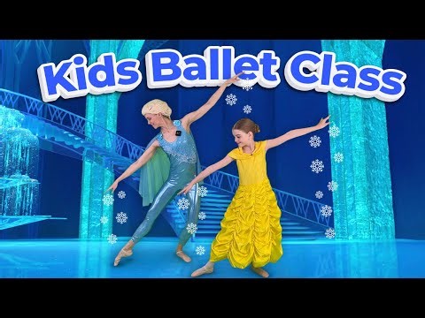FROZEN Kids Ballet - Elsa & Belle Save Arendelle (Ballet For Kids Ages 2-8)