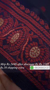 127K views · 875 reactions | Bengal Handloom Sample showcase 2025 || Flash Alert || 24-11-24 | Saha Textile | Facebook