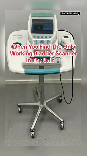 The Bladder Scanner 🏥 #bladderscanner #nurse #nurses #nursing #nursesoftiktok #nursetok #nurselife #hospitallife #hospital #hospitaltiktoks #nursinghumor #nursingmemes #fyp #capcut