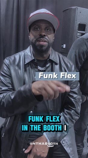 NThaBooth DJ/Artist Recording Studio on Instagram: "The Legendary Funkmaster Flex NThaBooth energy ☎️ RAW ➜ EDITED ✅ (background noise mixed down) If your vocals got noise, I clean it up + mix it right. Book @NThaBooth 🎙️📍Brooklyn"