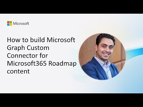 How to build Microsoft Graph Custom Connector for Microsoft365 Roadmap content