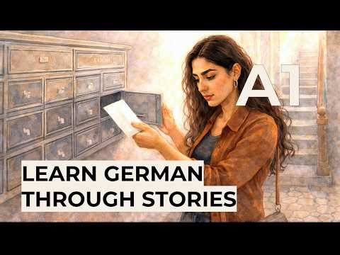 Learn German A1 – Lesson 7 Story: The Letter | Complete Beginner