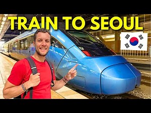 Korea's $24 FIRST CLASS Bullet Train To SEOUL! 🇰🇷 (Itaewon, Changdeokgung & Cheonggyecheon)
