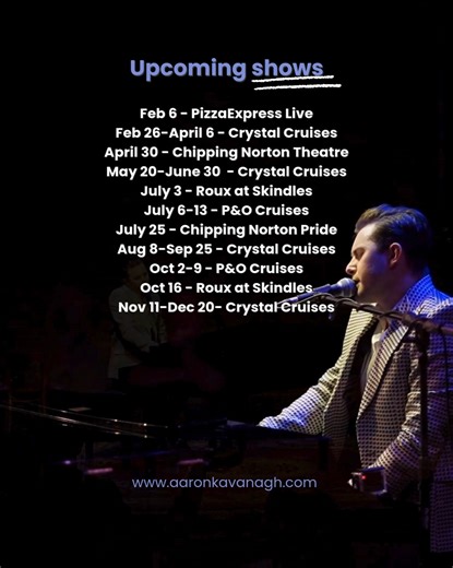 Aaron Kavanagh | Hello My Lovelies, I can't believe we are nearly at the end of January already!? I have some fabulous shows and cruise time coming up, and... | Instagram