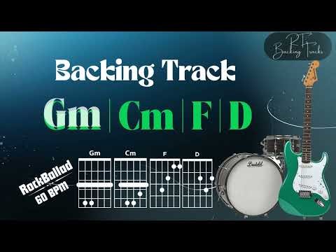 Rock Ballad BACKING TRACK Gm Minor