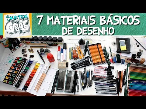 7 BASIC DRAWING Materials - Sketch Crás