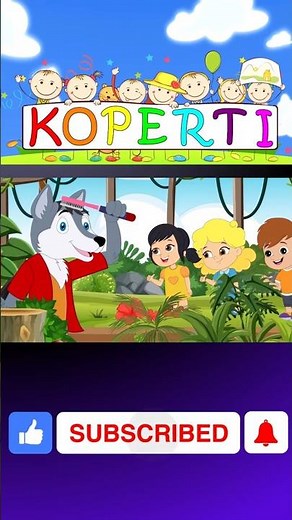 Λύκε λύκε είσαι εδώ του koperti | Τραγούδι για Παιδιά #shortskids #λυκελυκεεισαιεδω