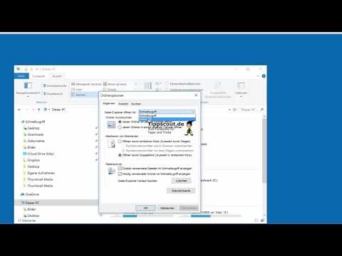 Windows Explorer in Ansicht "Dieser PC" starten