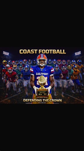 👑🏈 DEFENDING THE CROWN. BUILDING THE FUTURE. 🏈👑 It started here. Friday nights. Packed stands. Championship moments. Now it’s about getting from here ➡️ to there. From champions to contenders. From rising stars to Next Level talent. From Coast legends to household names. 💯🔥 The 2026 season is coming — and there’s a lot more in store. More stories. More spotlight. More opportunity. If you love Coast football… You’re in the right place. 📲 @CoastFootball #CoastFootball #GoldenGrab #RoadTo202
