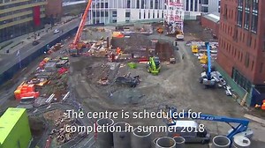 Things are taking shape at our new Sports Centre facility! Check out our time lapse footage - we can't wait till it opens next year! #strathlife | University of Strathclyde