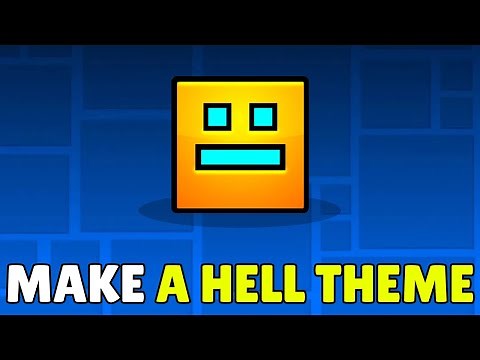 How To Make A Hell Theme Level & Background In Geometry Dash (2026) - "Hell" Decoration Tutorial