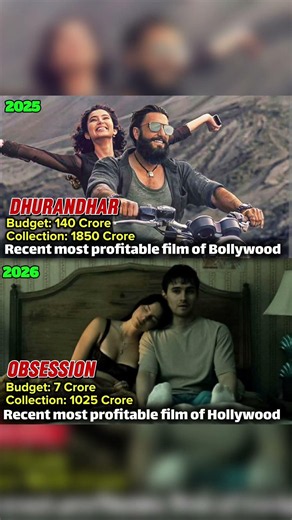 Dhurandhar vs Obsession: The Two Movies That Shocked the World Box Office! 🔥 #Dhurandhar #Obsession