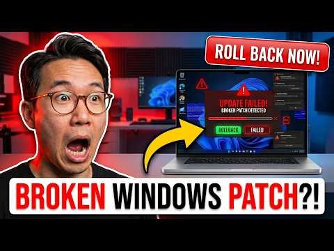 DO THIS NOW: You Have 48 Hours to Roll Back This Broken Windows Patch.