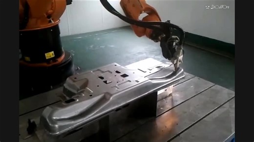 KUKA-robot de soldadura automático KR 6 R900 sixx, con soplete de soldadura TBI y soldador Magmeet para robot de soldadura mig