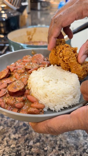 SUNDAY calls for a pot of Cajun Red Beans & Rice!