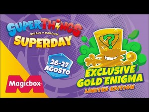 💥SUPERDAY de SUPERTHINGS 💥 | Promoción lanzamiento serie RESCUE FORCE | Consigue un ENIGMA dorado