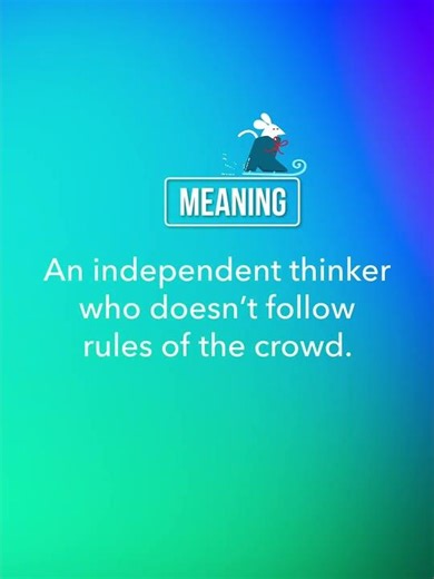 Word of the day-‘Maverick 📚Enhance Your vocabulary.#english#learningenglish