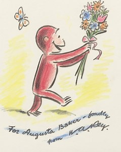 After retiring from the New York Public Library, Augusta Baker received a book of drawings and thanks from friends and coworkers, including the many children’s authors and illustrators she inspired. This treasure has a home here at USC, where Baker was storyteller in residence for 14 years. #WHM 📝 https://uof.sc/4hHhvQF | University of South Carolina