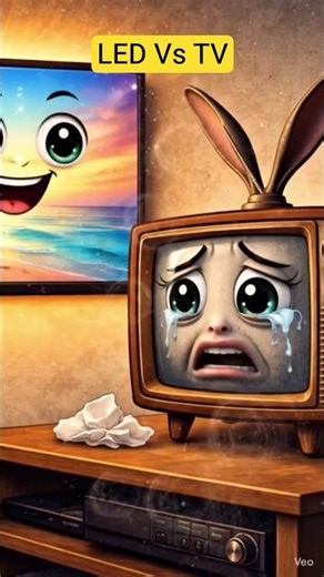 LED Vs TV 🫡#viral#ai#shorts#entertainment#new trend