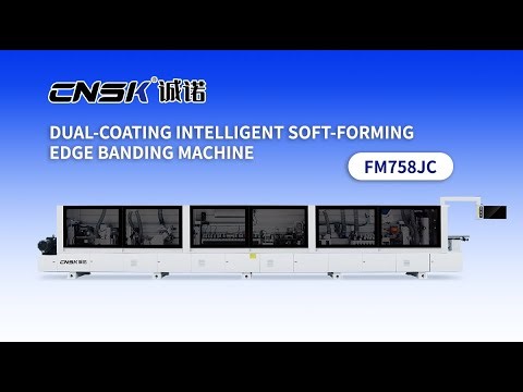 Double-coating soft forming edge banding machineFM758JC Ultra