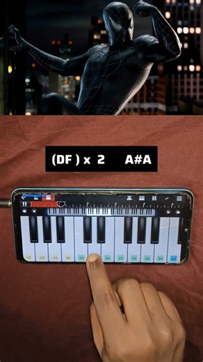 Spider Man Black Suit Theme 🕷️🕸️ | Easy Piani Tutorial 🎹
