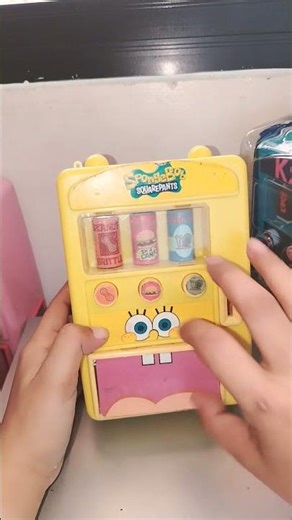 ASMR SpongeBob SquarePants Automatic Vending Machine #spongebob #satisfyingasmr #viralvideo #shorts