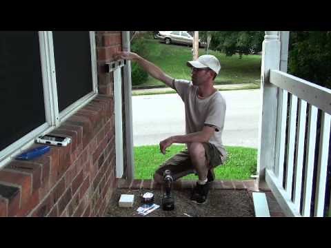 Railing Project - Attaching Wood To Brick (Video 19 of 25)