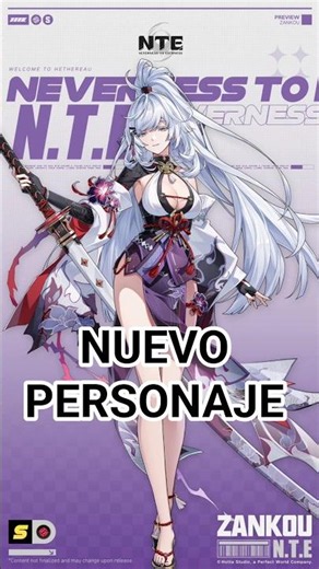 ZANKOU New Character Neverness To Everness NTE 1.3 #ntecreator #nte #gacha #ntezankou