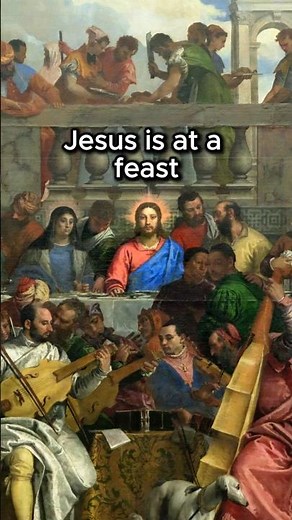 Biggest painting in the Louvre #art #painting #history