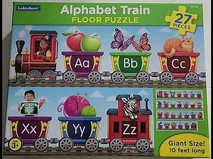 Lakeshore Learning: Alphabet Train Puzzle