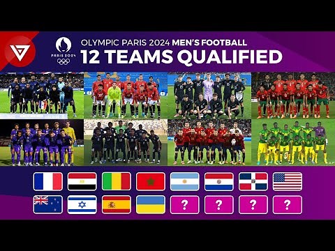 12 Teams Qualified for Olympic Paris 2024: Men's Football