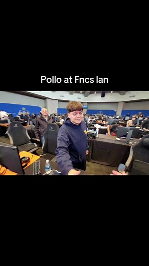 Pollo at FNCS LAN - Exciting Fortnite Competitive Moment