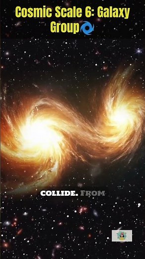 Cosmic Scale 6: Galaxy Group 🌌 | Where Galaxies Begin to Gather