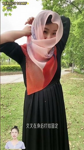 Easy 15-Second Summer Hijab Hack Using a Lightweight Shawl!