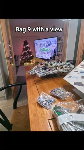 Lego Millennium Falcon UCS build #starwars #lego #afol #millenniumfalcon #fyp #follow #like