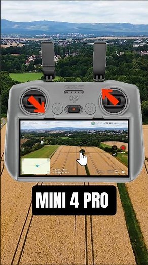 DJI Mini 4 Pro Tutorial – Smooth Joystick Control for Cinematic Shots 🚁 #DJIMini4Pro #DroneTips