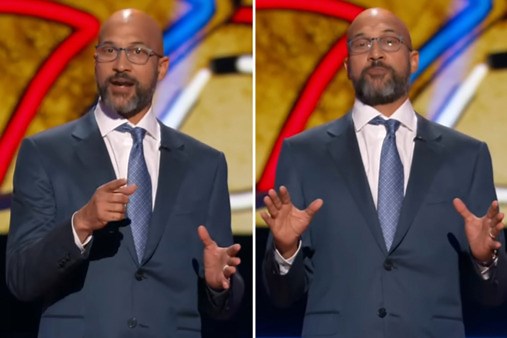 NFL Honors host Keegan-Michael Key hits back at 'rigged' claims in monologue