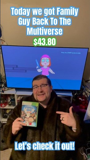 Family Guy Back To The Multiverse on Xbox 360 Game Collection Episode 33