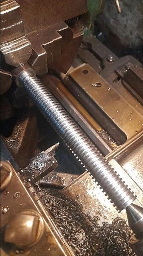 Left hand acme thread cutting | creative idea | #squarethead | Tool Room