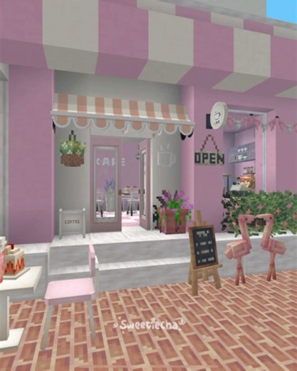 Let’s make our dessert café super cute and sweet~🍰🎀💖 ⋆𐙚₊ 𝐭𝐚𝐠𝐬 ; #minecraftbuilding #minecrafttutorial #minecraftbuildideas #tutorialminecraft #resourcepack #addonminecraft #แจดมอดมายคราฟ #minecraftaesthetics #miencrafttexturepack #cafeminecraft #minecraft #minecraftpe