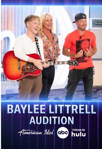 Baylee Littrell Auditions with Dad Brian on American Idol