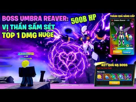 POCKET MONSTER BOSS GUNDAM UMBRA REAVER 500 TỶ HP BẬC SS HUGE MUTATION META MỚI NEW RIFT
