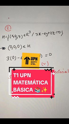 T1 Matemática Basica universidad UPN si necesitas ayuda en tus exámenes escríbeme #matematica #ayudaenmiexamen #estudiantes #examenes #matematicas #upn #ingenieria #udelima #profesoresdematematicas #viral #utp #upc