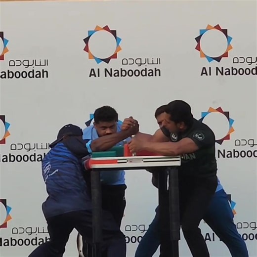 Allah blessed me with honor at the annual Arm Wrestling championship in GDRFA DUBAI | Muhammad Waqas Ghazi