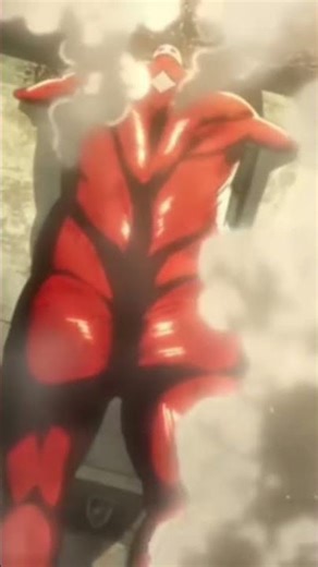 POV: how the collassal titan kicked the wall. #attackontitan