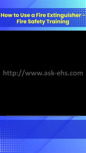 #firesafetytraining #healthandsafety #safetyfirst