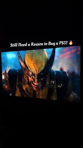 Marvel’s Wolverine Game Trailer in 4K OLED 🔥 PS5 Gameplay | LG G3 #shorts